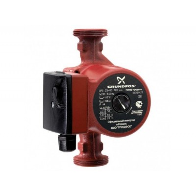 Насос циркуляционный Grundfos UPS 25-40 N 180 У57