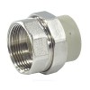 Муфта PP-R комбинированная разъемная серая ВР Дн 25х1" RTP (РосТурПласт) 15801