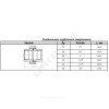 Соединитель прямой американка чугун оц Ду 40 (1 1/2") ВР/ВР Fittex PLUS