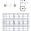 Труба PP-MD двухраструбная бесшумная Silent-PP Дн 90х3,1 L=1,5м в/к Geberit 390.412.14.1