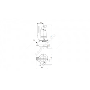 Насос дренажный EF30.50.09.A.2.1.502 Grundfos 96115113