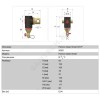 Сепаратор шлама пластик Ду 25 Ру10 Тмакс=120 oC Rp1" ВР Flamco 30023