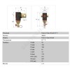 Сепаратор шлама пластик Ду 25 Ру10 Тмакс=120 oC Rp1" ВР Flamco 30023