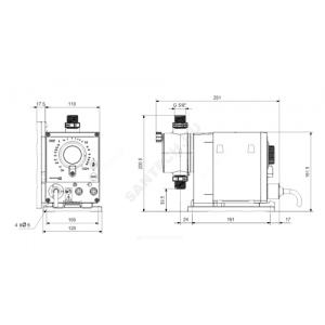 Насос дозировочный DDE 15-4 P-PV/T/C-X-31U2U2FG Grundfos 97721045