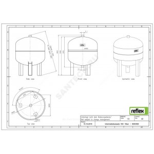 Емкость предварительная V 40 л Reflex 8303400