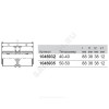 Муфта МП латунь пресс Дн 32 MLC Uponor 1015219