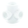 Крестовина PP-R 2-плоскостная белая внутренняя пайка Дн 32х25 VALFEX 10118132/