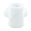 Крестовина PP-R 2-плоскостная белая внутренняя пайка Дн 32х25 VALFEX 10118132/