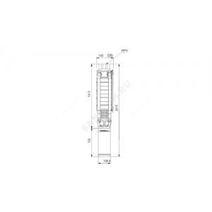 Насос скважинный SP 30-17 3х380-415В/50 Гц Grundfos 13A01917