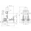 Установка повышения давления CO-2 MHI 206/CE-EB-R Wilo 2785844