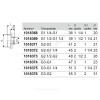 Переход латунь Ду 65х50 (2 1/2"х2") для PE-X ВР/НР Wipex Uponor 1018373