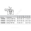 Тройник МП латунь пресс Дн 20х3/4"х20 ВР MLC Uponor 1014991