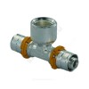 Тройник МП латунь пресс Дн 20х3/4"х20 ВР MLC Uponor 1014991