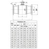 Кран шаровой сталь JIP Premium FF Ду 400 Ру25 фл ISO-фл Danfoss 065N0377G