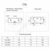Водонагреватель электрический проточный City 3500 кухня+душ THERMEX 211 004