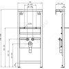 Инсталляция для умывальника для инвалидов Ideal Standard W588967