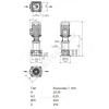 Насос многоступенчатый вертикальный HELIX FIRST V 3603-5/16/E/S/400-50 PN16 3х400В/50 Гц Wilo 4183390