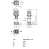 Насос многоступенчатый вертикальный HELIX FIRST V 3603-5/16/E/S/400-50 PN16 3х400В/50 Гц Wilo 4183390