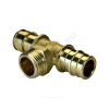 Тройник для PE-X латунь Дн 16х1/2"х16 НР GX153 Giacomini GX153Y033