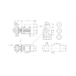Насос консольно-моноблочный NB150-400/430 A-F1-A-BQQE Grundfos 99535242