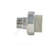 Муфта PP-R комбинированная разъемная серая НР Дн 40х1 1/4" VALFEX 10156032Г