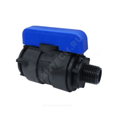 Кран шаровой компрессионный НР/ВР Ду 20 3/4"x1" Ру16 VALFEX 1210020034100