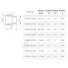 Ниппель латунь переходной Ду 25х20 (1"х3/4") НР VALFEX VF.580.L.100.034