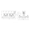 Установка повышения давления Hydro Multi-E 4 CRE3-2 Grundfos 98486535