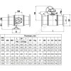 Кран шаровой сталь JIP/G-FF Ду 350 Ру25 фл с редуктором Danfoss 065N0371G