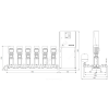 Установка повышения давления Hydro MPC-E 6 CRE90-2-2 Grundfos 98439565