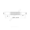 Гофра 32х40/50 L=351-761мм АНИ Пласт K306