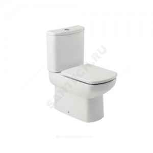Унитаз без бачка Dama Senso Compacto белый без сиденья Roca 342518000.