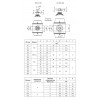 Кран шаровой сталь JIP Premium WW Ду 100 Ру25 п/привар ISO-фл Danfoss 065N0142