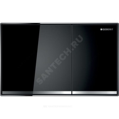 Кнопка для инсталляции Sigma 60 черный/хром глянцевый Geberit 115.640.SJ.1