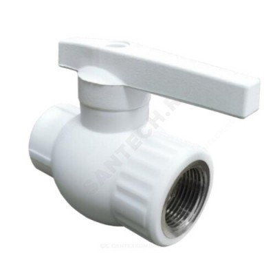 Кран PP-R шаровой белый ВР Дн 32х1" Ру25 VALFEX 10144132
