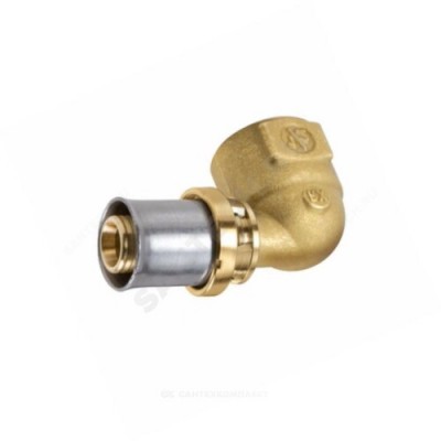 Угольник МП/PE-X латунь пресс Дн 63х2 1/2"х90гр ВР RM129 Giacomini RM129Y098