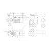 Насос консольно-моноблочный NB100-200/219 A-F2-A-BAQE PN16 3х220-240/380-420В/50Гц Grundfos 98305369