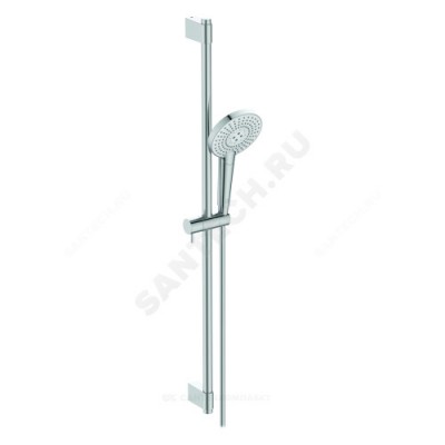 Гарнитур душевой серия IDEALRAIN JET ROUND XL3 держатель+шланг+лейка 3 режима струи Ideal Standard B1763AA