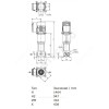 Насос многоступенчатый вертикальный HELIX VE 2202-4,0-2/16/V/KS PN16 3х400В/50 Гц Wilo 4148001