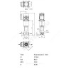 Насос многоступенчатый вертикальный HELIX VE 2202-4,0-2/16/V/KS PN16 3х400В/50 Гц Wilo 4148001