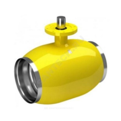 Кран шаровой сталь газ КШ.Ц.П.Э.GAS Ду 65 Ру25 п/привар под эл/привод полнопроходной LD КШ.Ц.П.Э.GAS.065.025.П/П.02