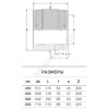 Муфта электросварная ПЭ100 SDR17 Дн 450 Ру10 EUROSTANDARD 2100100450
