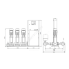 Установка повышения давления Hydro MPC-E 3 CRE20-4 Grundfos 99209318
