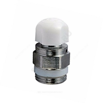 Кран Маевского латунь R66A Ду 15 Ру10 G1/2" НР с колпачком Giacomini R66AX003