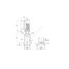 Насос многоступенчатый вертикальный CRE1-13 A-A-A-E-HQQE PN16 1х200-240В/50 Гц Grundfos 98389289