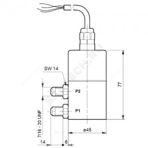 Датчик перепада давления DPI 0-4 бар Grundfos 96611526