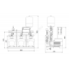 Установка повышения давления Hydro Multi-E 3 CME3-3 Grundfos 98494927