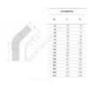 Отвод спигот ПЭ100 SDR11 Дн 50х45гр Ру16 EUROSTANDARD 2015160050