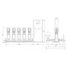 Установка повышения давления Hydro MPC-E 5 CRE32-4-2 Grundfos 99208315
