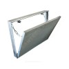 Люк под плитку съёмный алюминий 300х400 CERAMO Эра D3040